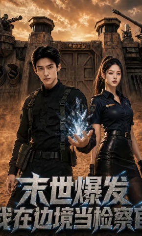 短剧《末世爆发，我在边境当检察官》海报