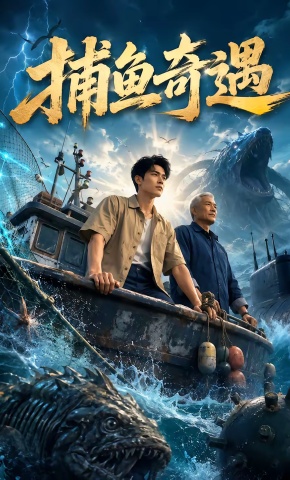 短剧《捕鱼奇遇》海报