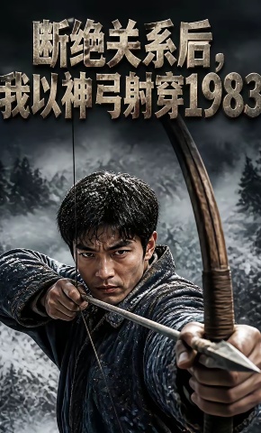 短剧《断绝关系后，我以神弓射穿1983》海报