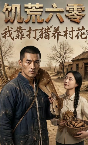短剧《饥荒六零：我靠打猎养村花》海报