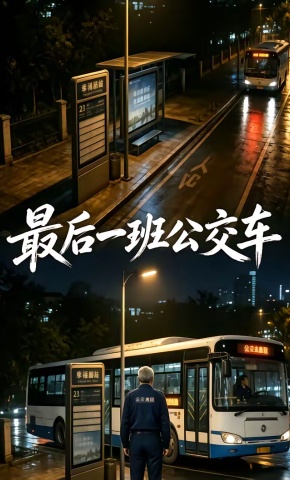 短剧《最后一班公交车》海报