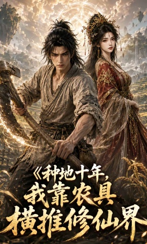 短剧《种地十年，我靠农具横推修仙界》海报