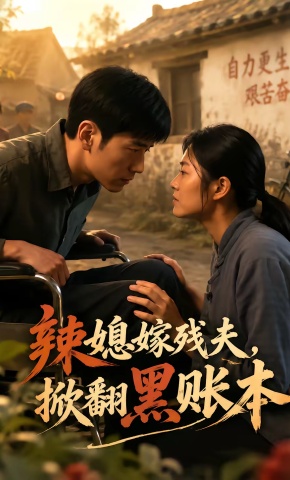 短剧《辣媳嫁残夫，掀翻黑账本》海报