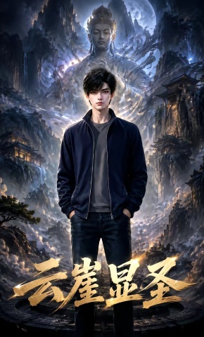 短剧《云崖显圣》海报