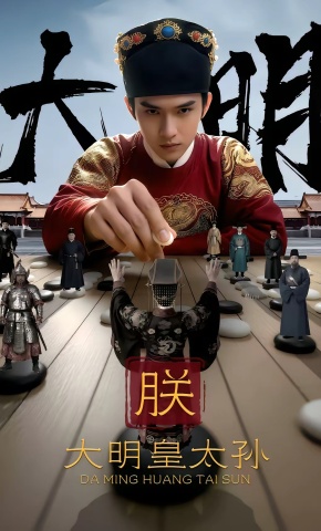 短剧《朕，大明皇太孙》海报