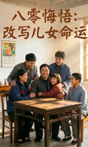 短剧《八零悔悟：改写儿女命运》海报