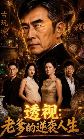 短剧《透视：老爹的逆袭人生》海报