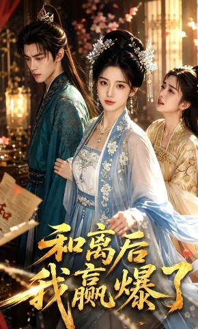 短剧《和离后，我赢爆了》海报