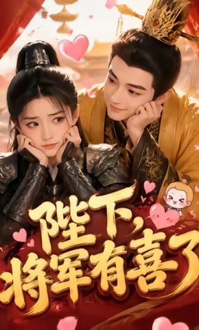 短剧《陛下，将军有喜了》海报