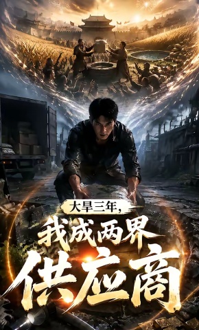 短剧《大旱三年：我成两界供应商》海报