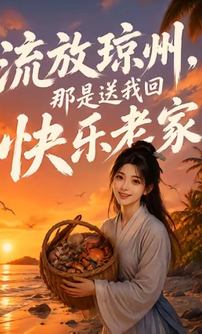 短剧《流放琼州？那是送我回快乐老家》海报