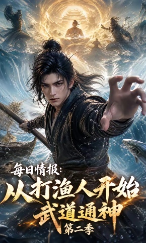 短剧《每日情报：从打渔人开始武道通神第二季》海报