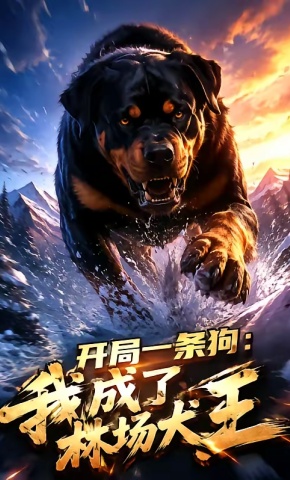 短剧《开局一条狗，我成了林场犬王》海报