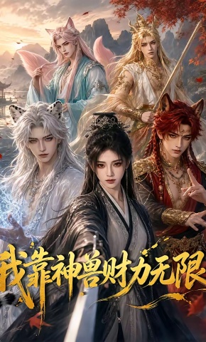 短剧《我靠神兽财力无限》海报