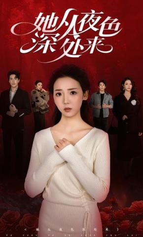 短剧《她从夜色深处来》海报