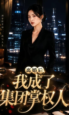 短剧《离婚后，我成了集团掌权人》海报