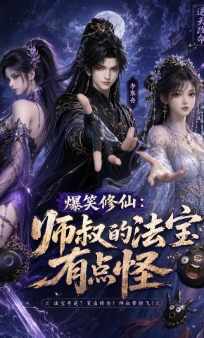 短剧《爆笑修仙：师叔的法宝有点怪》海报