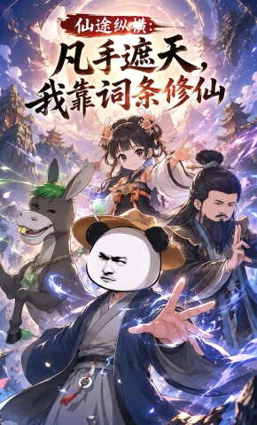 短剧《仙途纵横：凡手遮天，我靠词条修仙》海报