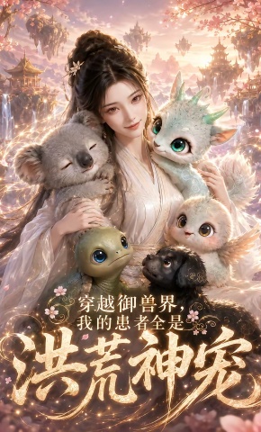短剧《穿越御兽界，我的患者全是洪荒神宠》海报