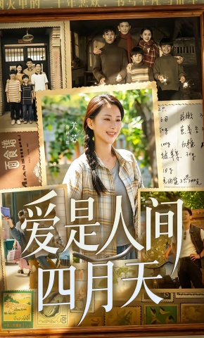 短剧《爱是人间四月天》海报