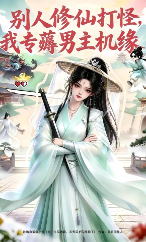 短剧《别人修仙打怪我专薅男主机缘》海报