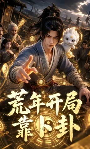 短剧《荒年开局靠卜卦》海报