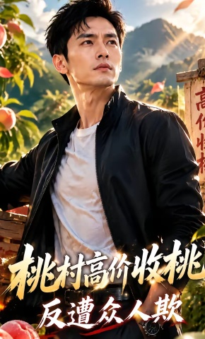 短剧《桃村高价收桃，反遭众人欺》海报