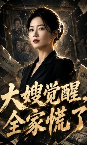 短剧《大嫂觉醒，全家慌了》海报
