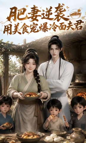 短剧《肥妻逆袭，用美食宠爆冷面夫君》海报