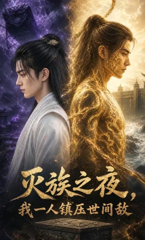 短剧《灭族之夜，我一人镇压世间敌》海报