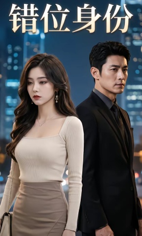 短剧《错位身份1》海报