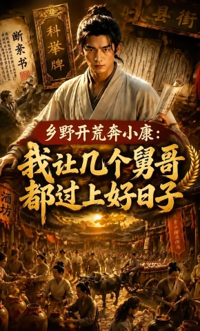 短剧《乡野开荒奔小康：我让几个舅哥都过上好日子》海报