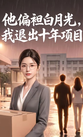 短剧《他偏袒白月光，我退出十年项目》海报