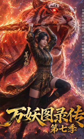 短剧《万妖图录传第七季》海报