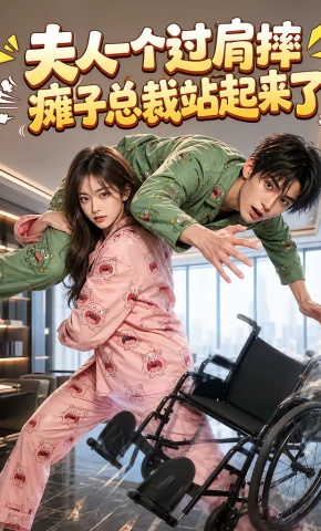 短剧《夫人一个过肩摔，瘫子总裁站起来了》海报