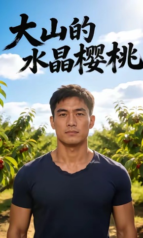 短剧《大山的水晶樱桃》海报