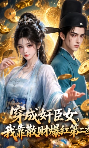 短剧《穿成奸臣女，我靠散财爆红第二季》海报