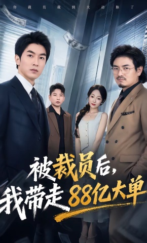 短剧《被裁员后，我带走88亿大单》海报