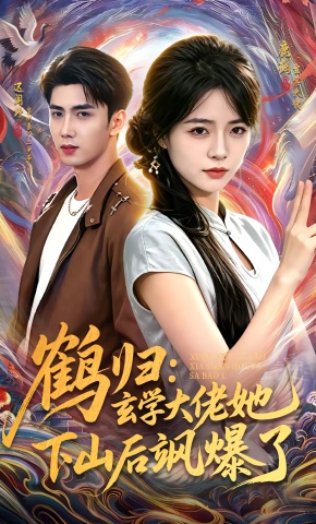 短剧《鹤归：玄学大佬她下山后飒爆了》海报