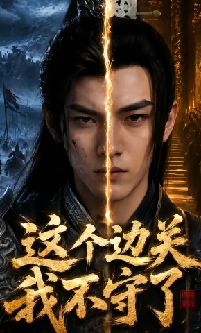 短剧《这个边关我不守了》海报