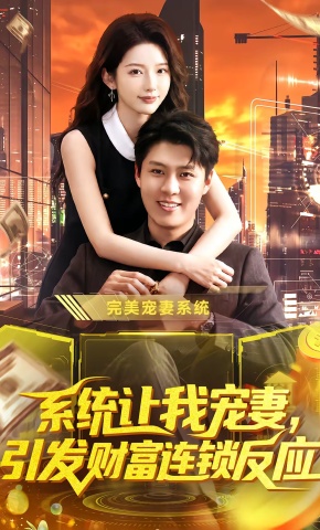 短剧《系统让我宠妻，引发财富连锁反应》海报