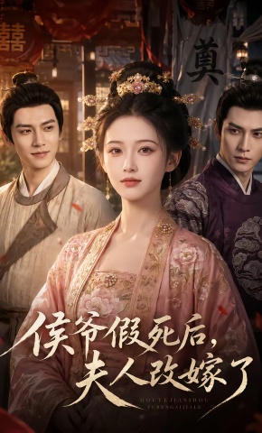 短剧《侯爷假死后，夫人改嫁了》海报