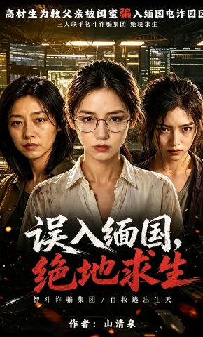 短剧《误入缅国，绝地求生》海报
