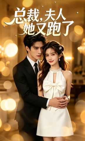 短剧《总裁，夫人她又跑了》海报