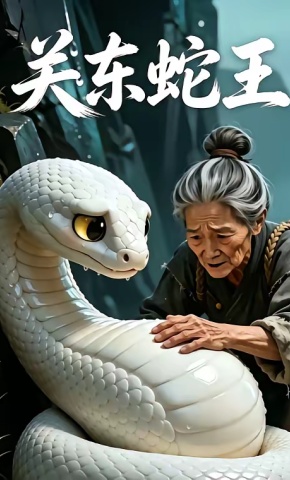 短剧《关东蛇王》海报