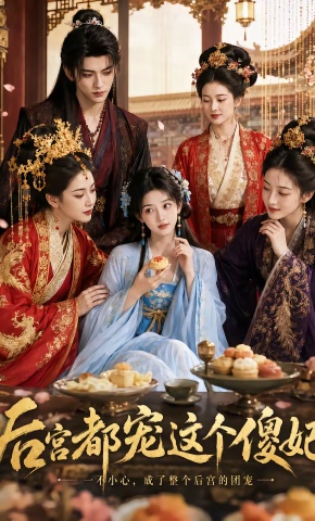 短剧《后宫都宠这个傻妃》海报
