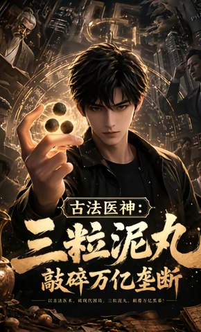 短剧《古法医神：三粒泥丸敲碎万亿垄断》海报