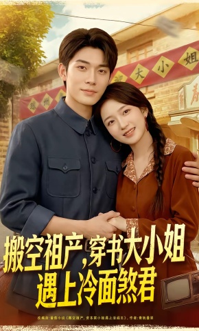 短剧《搬空祖产，穿书大小姐遇上冷面煞君》海报