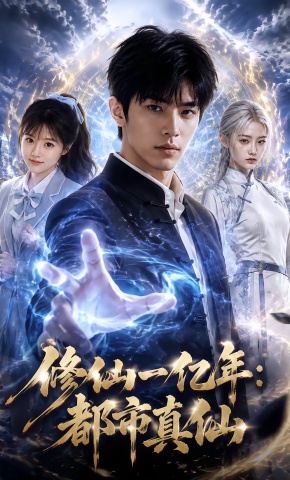短剧《修仙一亿年：都市真仙》海报