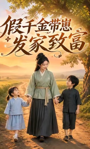 短剧《假千金带崽发家致富》海报